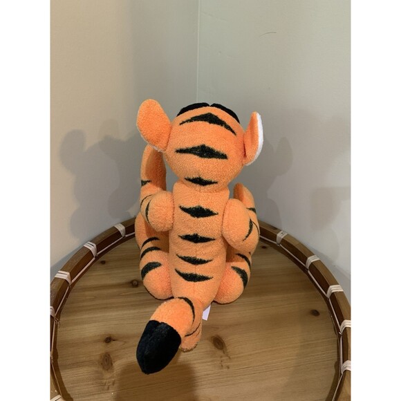 Disney Winnie the Pooh  Tigger Flocked Jointed Moveable Arms &Legs Stuffed - Picture 3 of 7